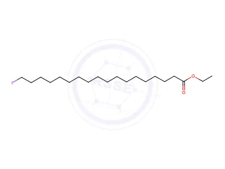 Chemical structure of ethyl iodooctadecanoate