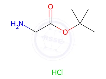 Chemical structure of Glycine t-Butyl Ester Hydrochloride