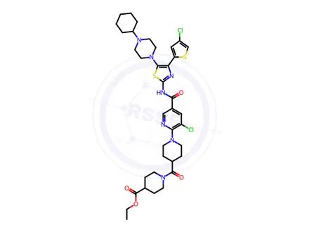Chemical structure of Avatrombopag Impurity 189