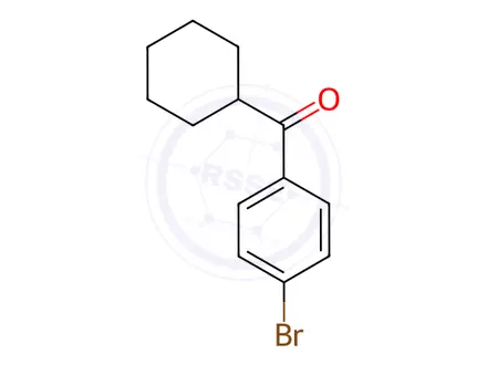 Chemical structure of 4-Bromophenyl Cyclohexyl Ketone