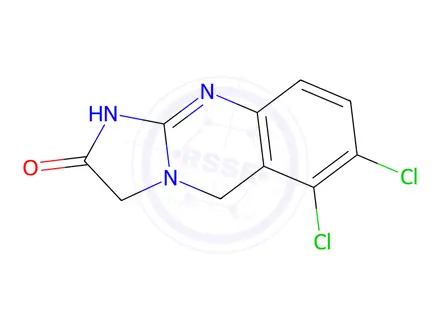 Chemical structure of Anagrelide