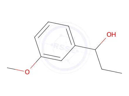 Chemical structure of (S)-1-(3-Methoxyphenyl)propanol