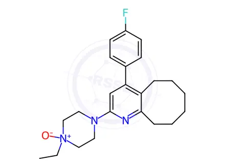 Chemical structure of Blonanserin N-Oxide