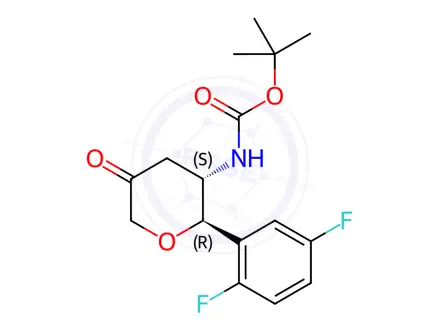 Chemical structure of Omarigliptin Impurity 7