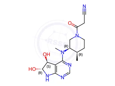 Chemical structure of Tofacitinib Citrate Impurity 253