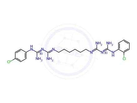 Chemical structure of Chlorhexidine EP Impurity O