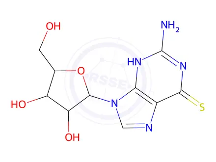 Chemical structure of Ateganosine Impurity 10