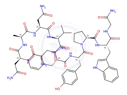 Chemical structure of culekinin depolarizing peptide II