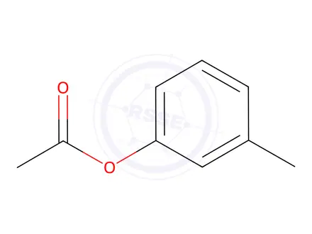 Chemical structure of m-Cresyl Acetate