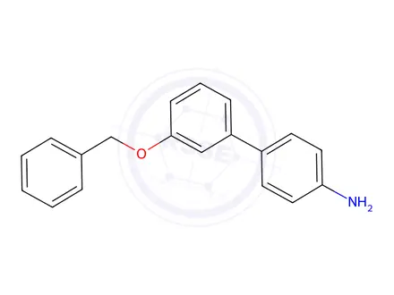 Chemical structure of 3'-(Benzyloxy)-[1,1'-biphenyl]-4-amine