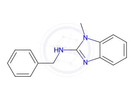 Chemical structure of n-Benzyl-1-methyl-1h-benzo[d]imidazol-2-amine