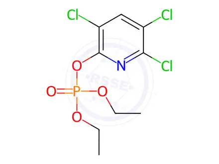 Chemical structure of Chlorpyrifos Impurity 3