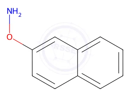 Chemical structure of O-(naphthalen-2-yl)hydroxylamine