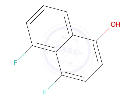 Chemical structure of 4,5-difluoronaphthalen-1-ol
