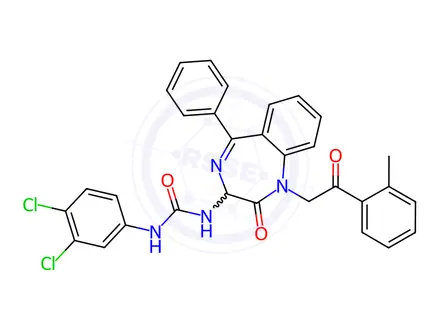 Chemical structure of YM 022 Impurity 97