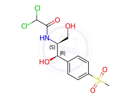 Chemical structure of Thiamphenicol Impurity 6
