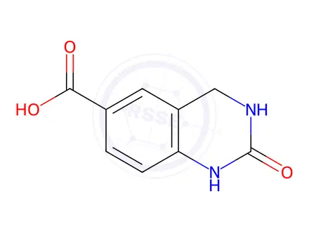 Chemical structure of 2-Oxo-1,2,3,4-tetrahydroquinazoline-6-carboxylic acid