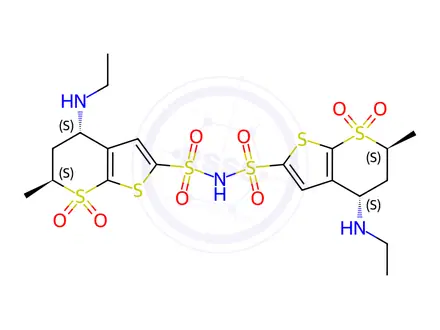 Chemical structure of Dorzolamide Hydrochloride Impurity 20
