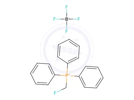 Chemical structure of (Fluoromethyl)triphenylphosphonium Tetrafluoroborate