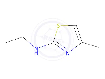 Chemical structure of N-ethyl-4-methyl-1,3-thiazol-2-amine