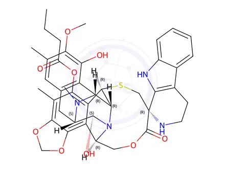 Chemical structure of Lurbinectedin Impurity 41