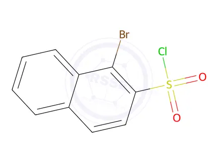 Chemical structure of 1-Bromonaphthalene-2-sulfonyl Chloride