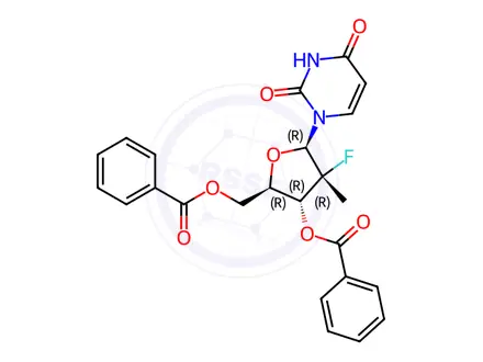 Chemical structure of Sofosbuvir Impurity 124