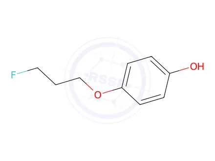 Chemical structure of 4-(3-Fluoropropoxy)phenol