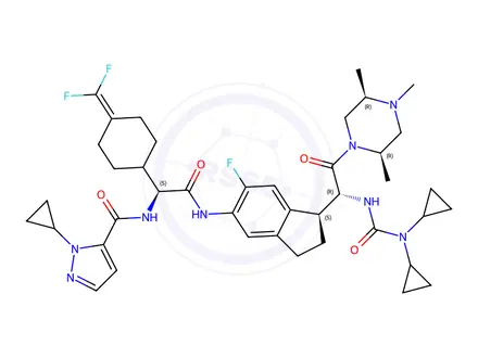 Chemical structure of Sacubitril Tert Butylamine