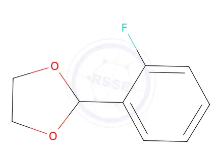 Chemical structure of 2-(2-Fluorophenyl)-1,3-dioxolane