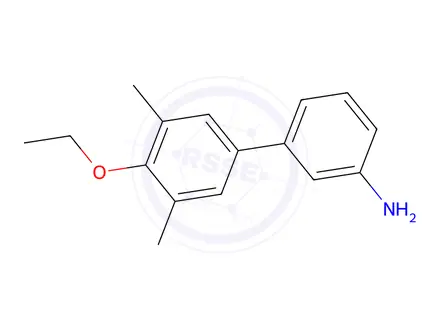 Chemical structure of 4'-Ethoxy-3',5'-dimethyl-[1,1'-biphenyl]-3-amine