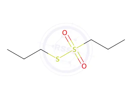 Chemical structure of S-Propyl propanethiosulfonate
