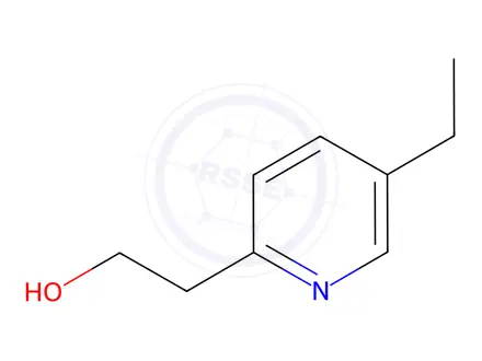 Chemical structure of 5-Ethyl-2-pyridineethanol