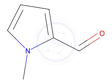 Chemical structure of 1-Methyl-2-pyrrolecarboxaldehyde