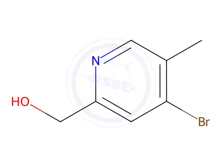 Chemical structure of (4-bromo-5-methylpyridin-2-yl)methanol