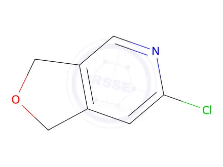 Chemical structure of 6-Chloro-1,3-dihydrofuro[3,4-c]pyridine