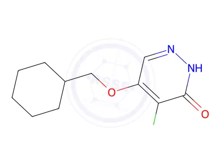 Chemical structure of 4-Chloro-5-(cyclohexylmethoxy)pyridazin-3(2H)-one