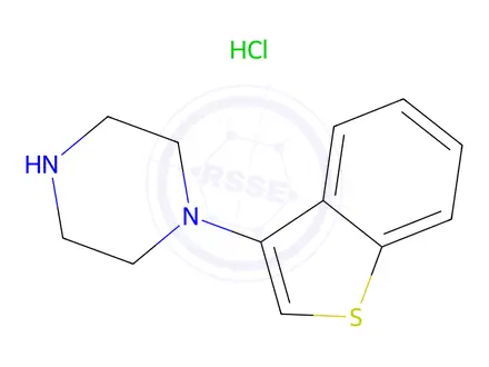 Chemical structure of Brexpiprazole Impurity 206 Hydrochloride