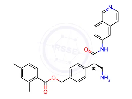 Chemical structure of Netarsudil Impurity 29