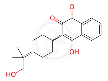 Chemical structure of Buparvaquone Impurity 20