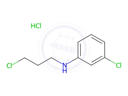 Chemical structure of 3-Chloro-N-(3-Chloropropyl) Aniline HCl