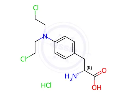 Chemical structure of Melphalan HCI Enantiomer