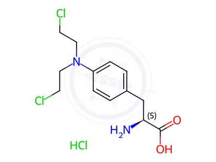 Chemical structure of Melphalan hydrochloride EPCRS (Y0001158)