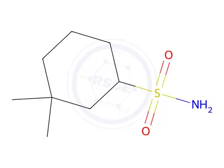 Chemical structure of 3,3-Dimethylcyclohexane-1-sulfonamide