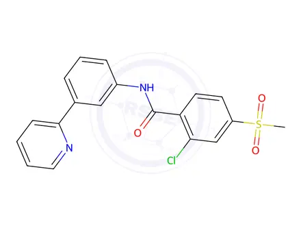 Chemical structure of Vismodegib Impurity 9