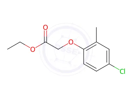 Chemical structure of MCPA-ethyl ester