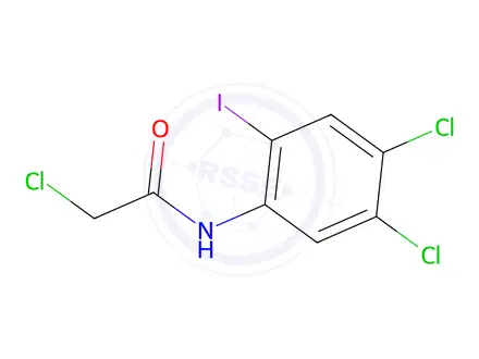 Chemical structure of 2'-Iodo-2,4',5'-trichloroacetanilide