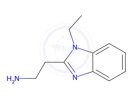Chemical structure of 2-(1-Ethyl-1H-benzimidazol-2-yl)ethanamine