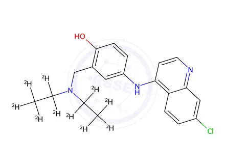 Chemical structure of Amodiaquine Impurity A