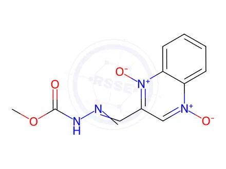 Chemical structure of Carbadox
